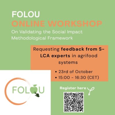 Invitation to S-LCA Experts — FOLOU Project Workshop